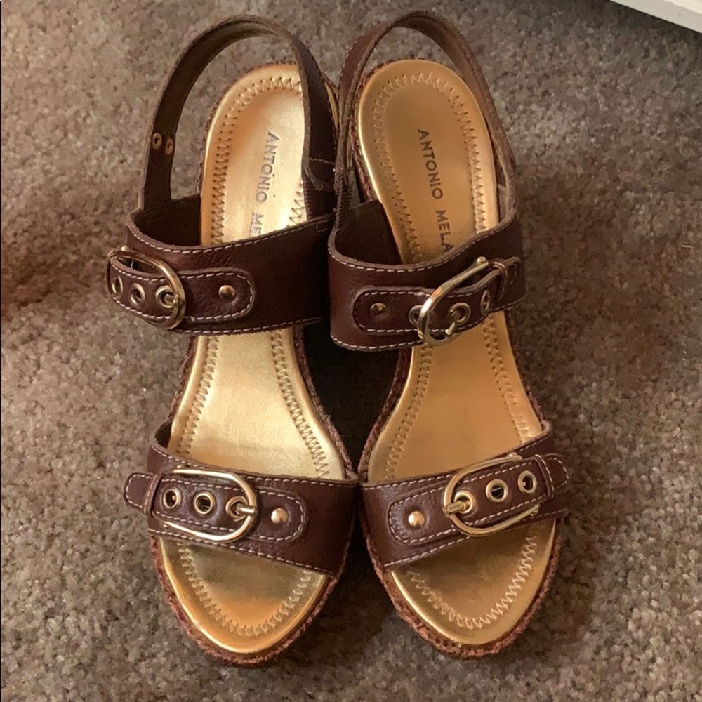Strappy Wedge